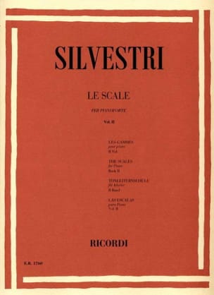 Etudes Vol 2 : les Gammes Silvestri Partition Piano