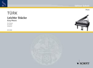 Leichte Stücke Daniel Gottlob Türk Partition Piano