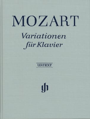 Variations pour piano. Relié MOZART Partition Piano