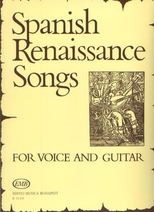 Spanish Renaissance Songs Partition Guitare