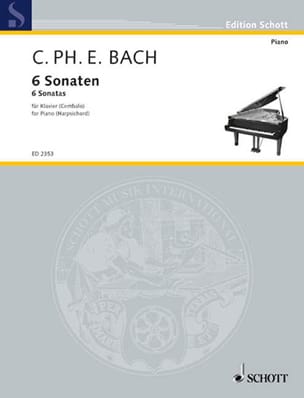 6 Sonaten. Volume 1 Carl-Philipp Emanuel Bach Partition Piano