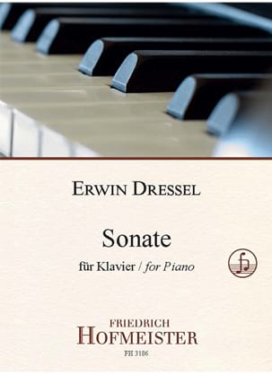 Sonate pour piano Erwin Dressel Partition Piano