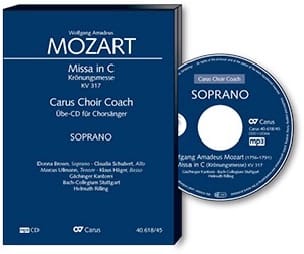 Krönungsmesse CD - Alto CHOEUR MOZART Partition Chœur