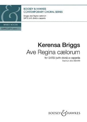 Ave Regina caelorum Kerensa Briggs Partition Chœur