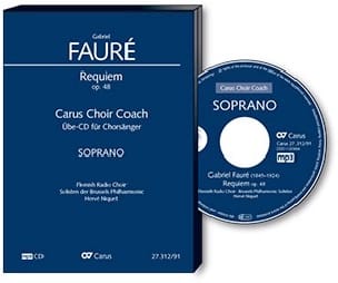Requiem CD MP3 - Alto FAURE Partition Chœur