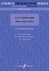 Love's Philosophy Alexander L'Estrange Partition Chœur