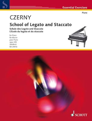 L'ecole Du Legato et Du Staccato Op. 335 CZERNY Partition Piano