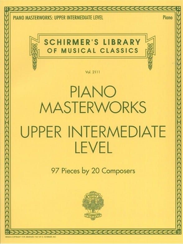 Piano Masterworks. Upper intermediate level - Partition - Piano