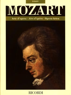 Arie d'opera. Tenor MOZART Partition Opéras