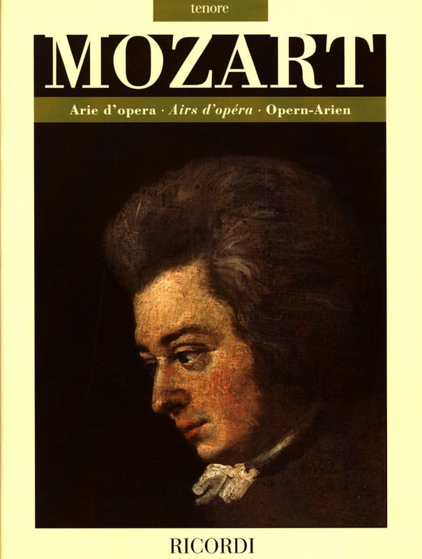 Arie d'opera. Tenor MOZART Partition Opéras