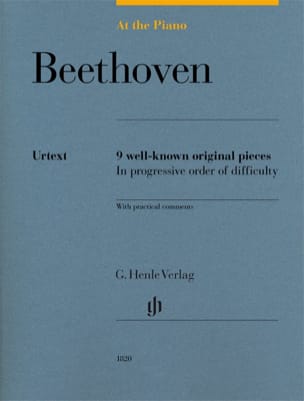 Beethoven, At The Piano BEETHOVEN Partition Piano