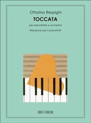 Toccata. 2 Pianos RESPIGHI Partition Piano