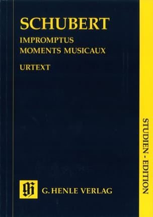 Impromptus / Moments Musicaux. SCHUBERT Partition Petit format