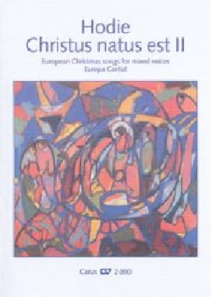 Hodie Christus Natus Est Volume 2 Voix Mixtes Partition Chœur
