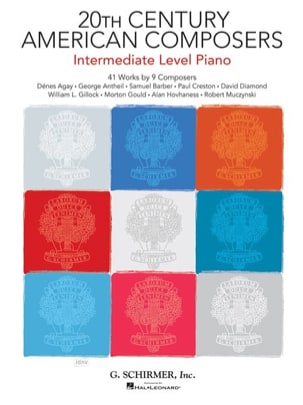 20th Century American Composers Partition Piano