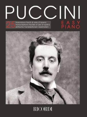 Puccini Easy piano PUCCINI Partition Piano