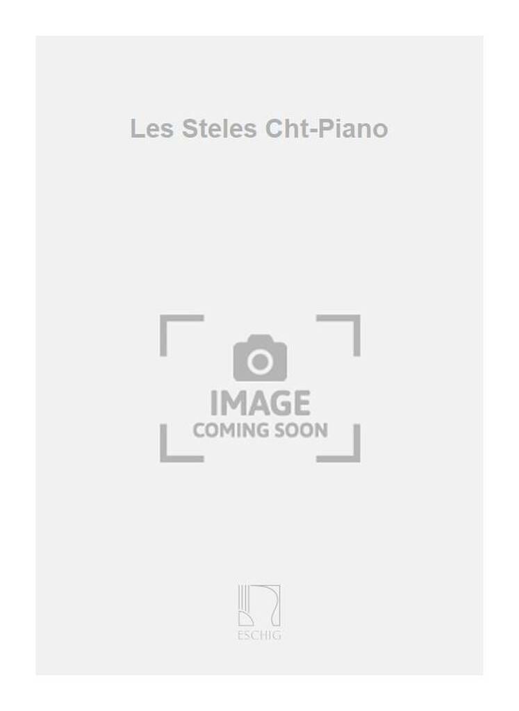 Les StĂšles op.37 Roger Penau Partition MĂ©lodies