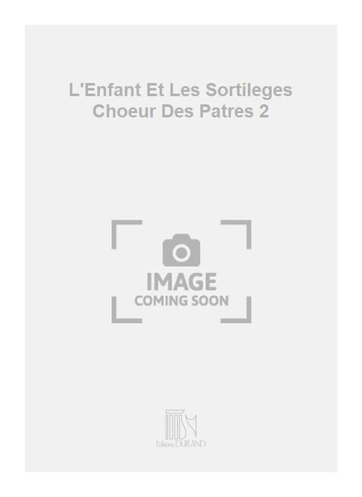 Choeur des Pâtres. L'enfant et les Sortilèges - RAVEL - Partition