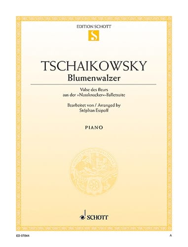 Blumenwalzer TCHAIKOVSKY Partition Piano