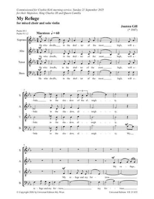 Joanna Gill - My Refuge - Partition - di-arezzo.fr