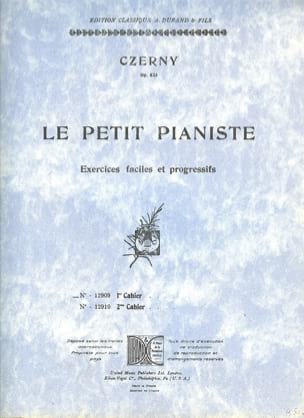 Le Petit Pianiste Opus 823 Volume 1 CZERNY Partition Piano