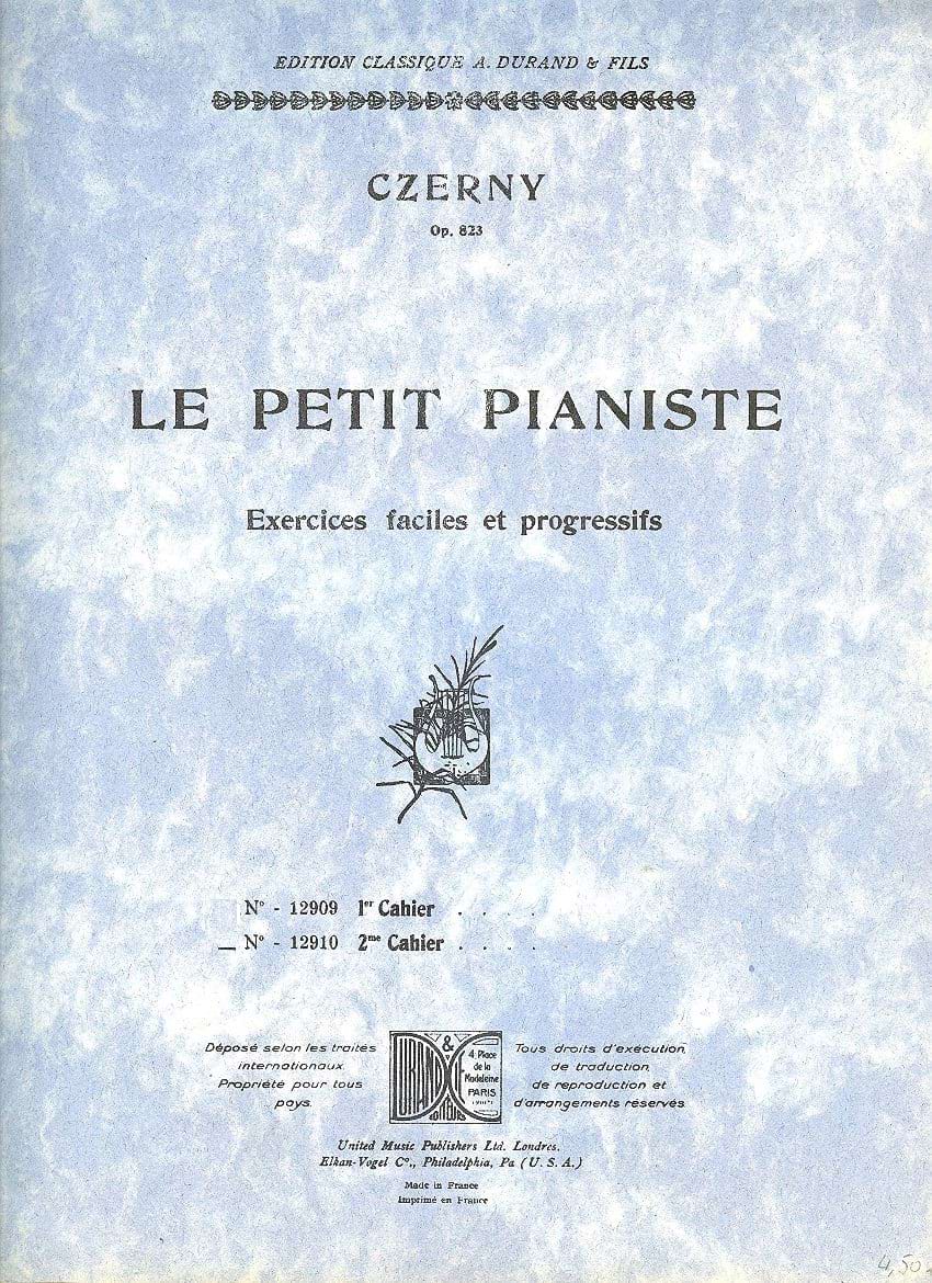 Le Petit Pianiste Opus 823 Volume 2 - CZERNY - Partition - Piano