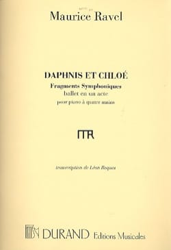 Daphnis et Chloé 1ème Série. 4 Mains Ou 2 Pianos. - RAVEL - Partition