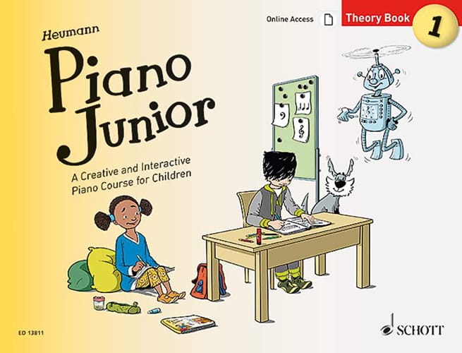 Piano Junior. Théorie Volume 1 Hans-Günter Heumann Partition Piano