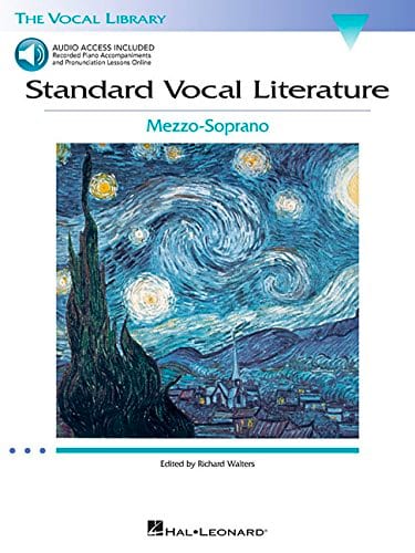 Standard Vocal Literature. Mezzo Partition Recueils