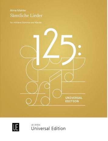 Sämtliche Lieder für mittlere Stimme und Klavier