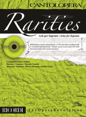 Rarities. Arie per soprano Volume 1 Partition Recueils