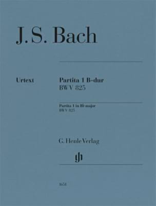 Partita 1 - BWV 825 BACH Partition Piano
