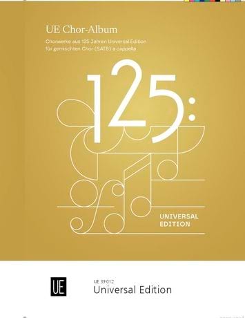 UE Choral Album Partition Chœur