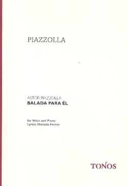 Balada para el Astor Piazzolla Partition Mélodies