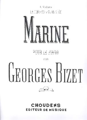 Marine BIZET Partition Piano