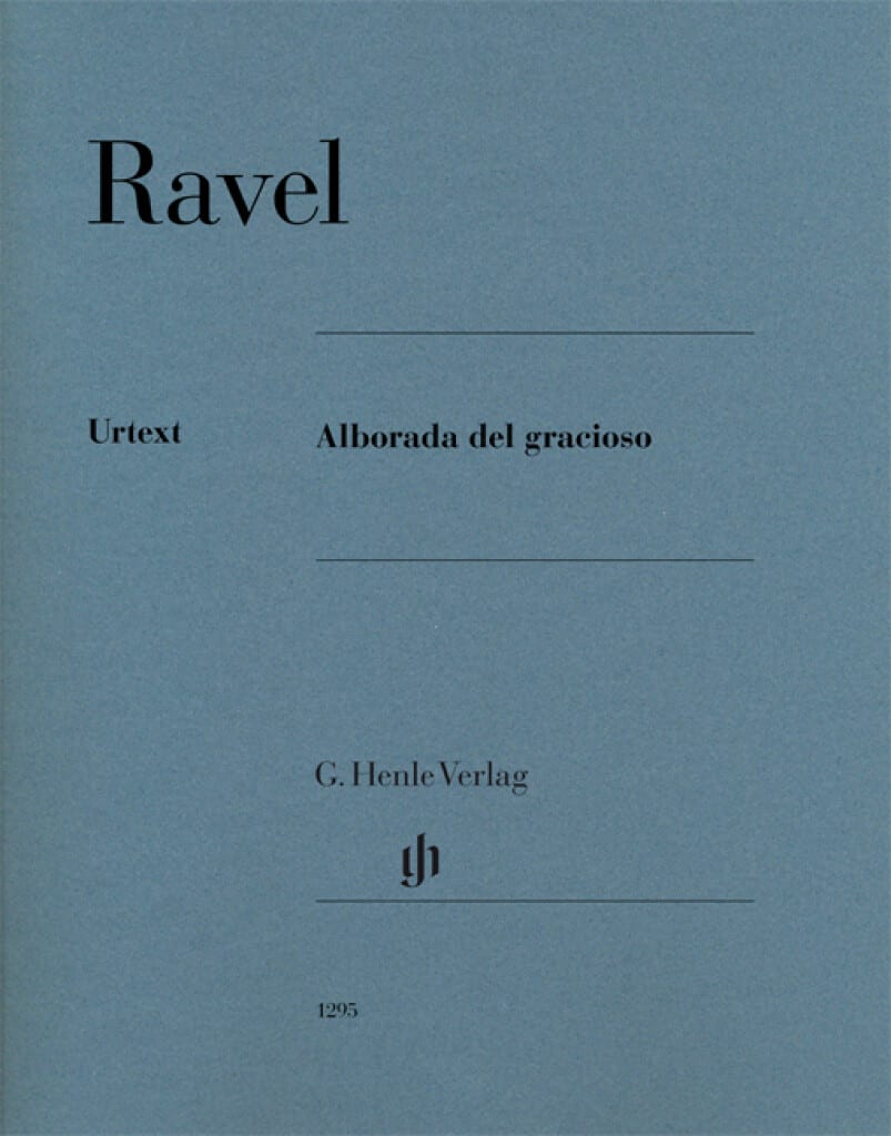 Alborada del Gracioso RAVEL Partition Piano