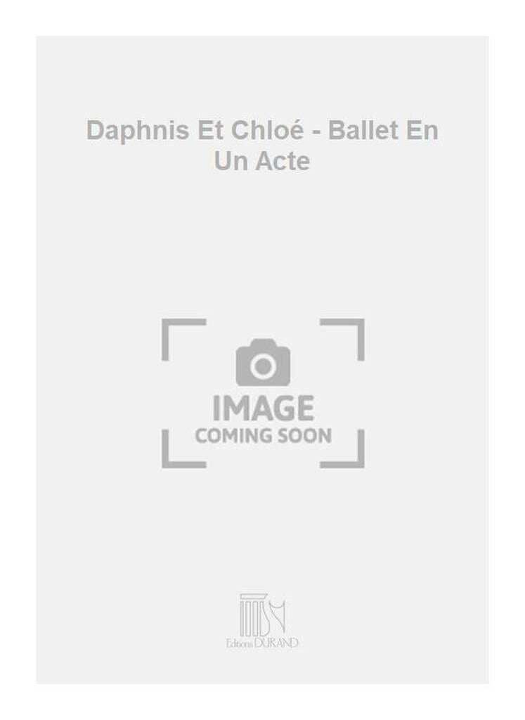 Daphnis et Chloé RAVEL Partition Chœur