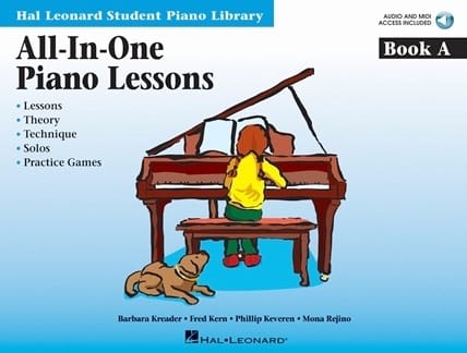 All In One Piano Lessons Book A HAL LEONARD Partition Piano
