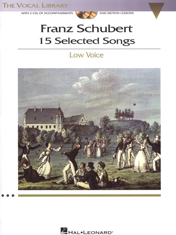 15 Selected Songs. Voix Grave SCHUBERT Partition Mélodies