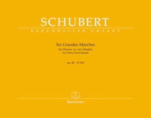 Franz Schubert - 6 Grandes Marches op. 40 D819 - Partition - di-arezzo.ch