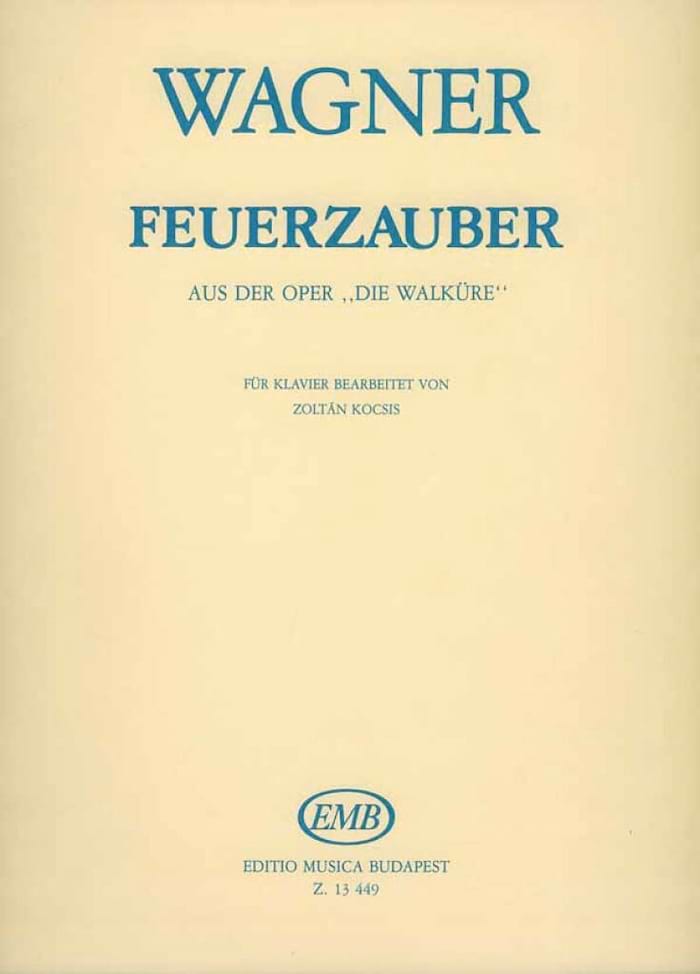 Feuerzauber WAGNER Partition