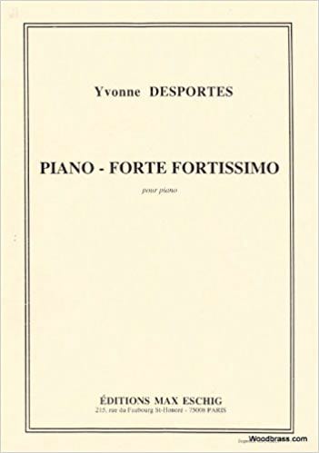 Piano Forte Fortissimo Yvonne Desportes Partition Piano