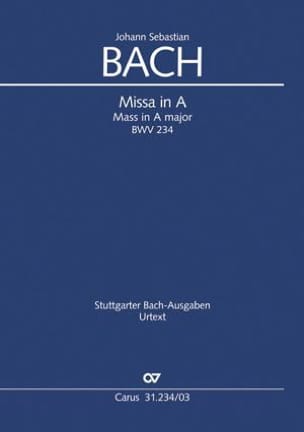 Parcourir les pages de Messe En la Majeur BWV 234 - BACH - Partition - Chœur