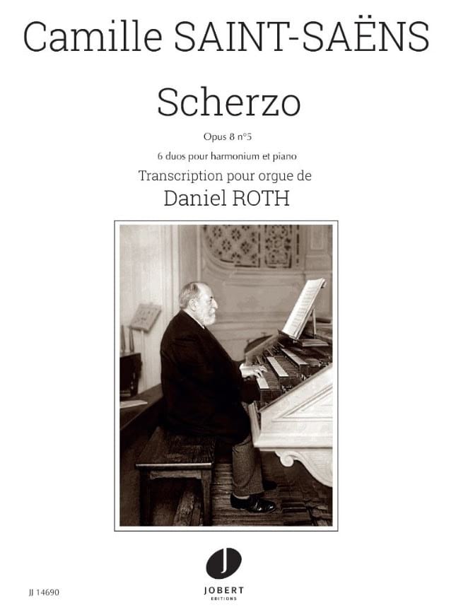 Scherzo Opus 8 n° 5 SAINT-SAËNS Partition Orgue