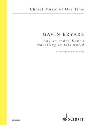 And So Ended Kant's Travelling In This World 1997 - Gavin Bryars