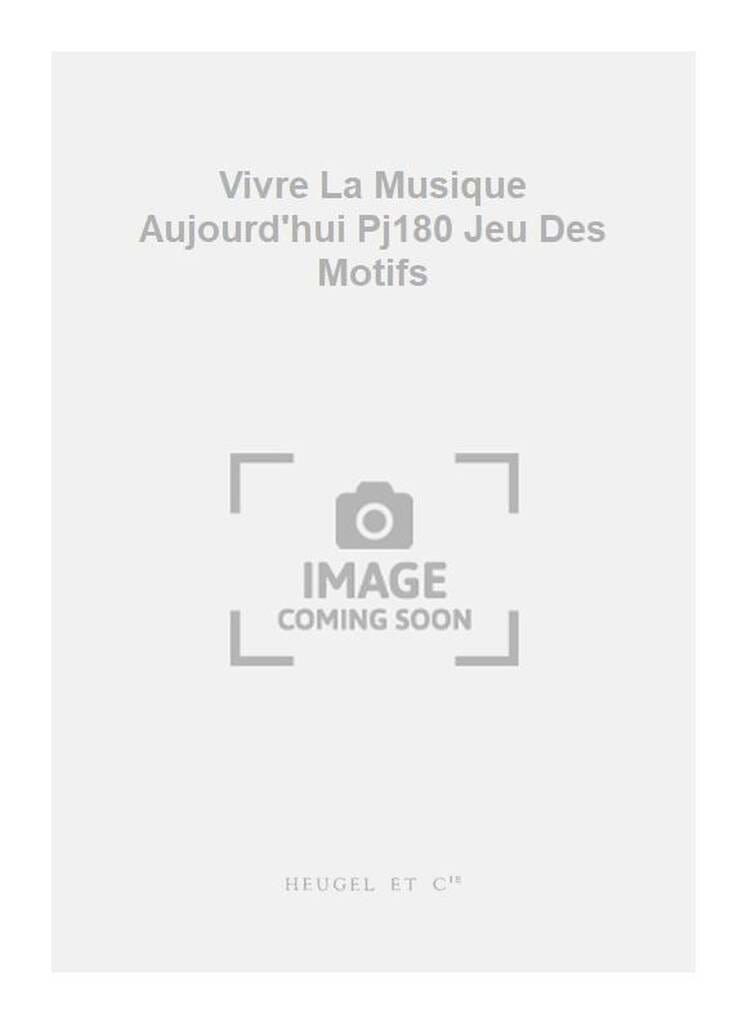 Le Jeu des Motifs Guy Reibel Partition