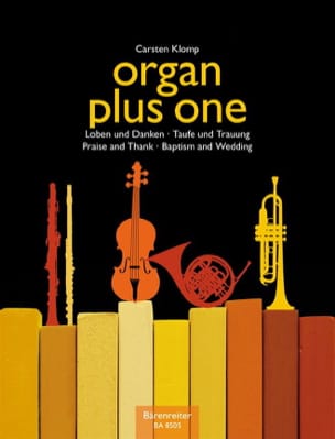 Organ Plus one. Baptêmes et mariage Carsten Klomp Partition Orgue