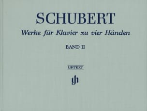 Oeuvres Pour Piano A Quatre Mains, Volume 2 - Relié - SCHUBERT