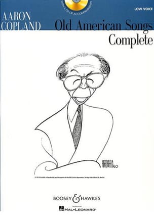Old American Songs. Voix Grave COPLAND Partition Mélodies
