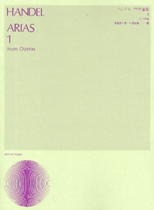 Arias From Operas HAENDEL Partition Opéras